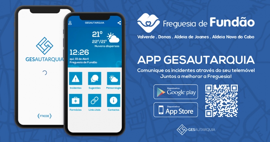 FUNDÃO: UNIÃO DE FREGUESIAS APRESENTA APP