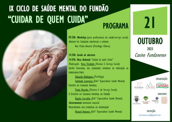 IX Ciclo de Saúde Mental do Fundão